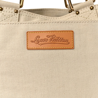 Louis Vuitton Toile Globe Shopper Cabas MM Blue 9 of 16