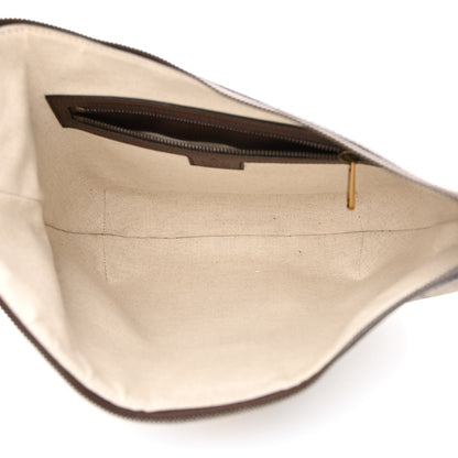 Gucci GG Supreme Monogram Web Small Ophidia Half Moon Hobo Brown 5 of 10