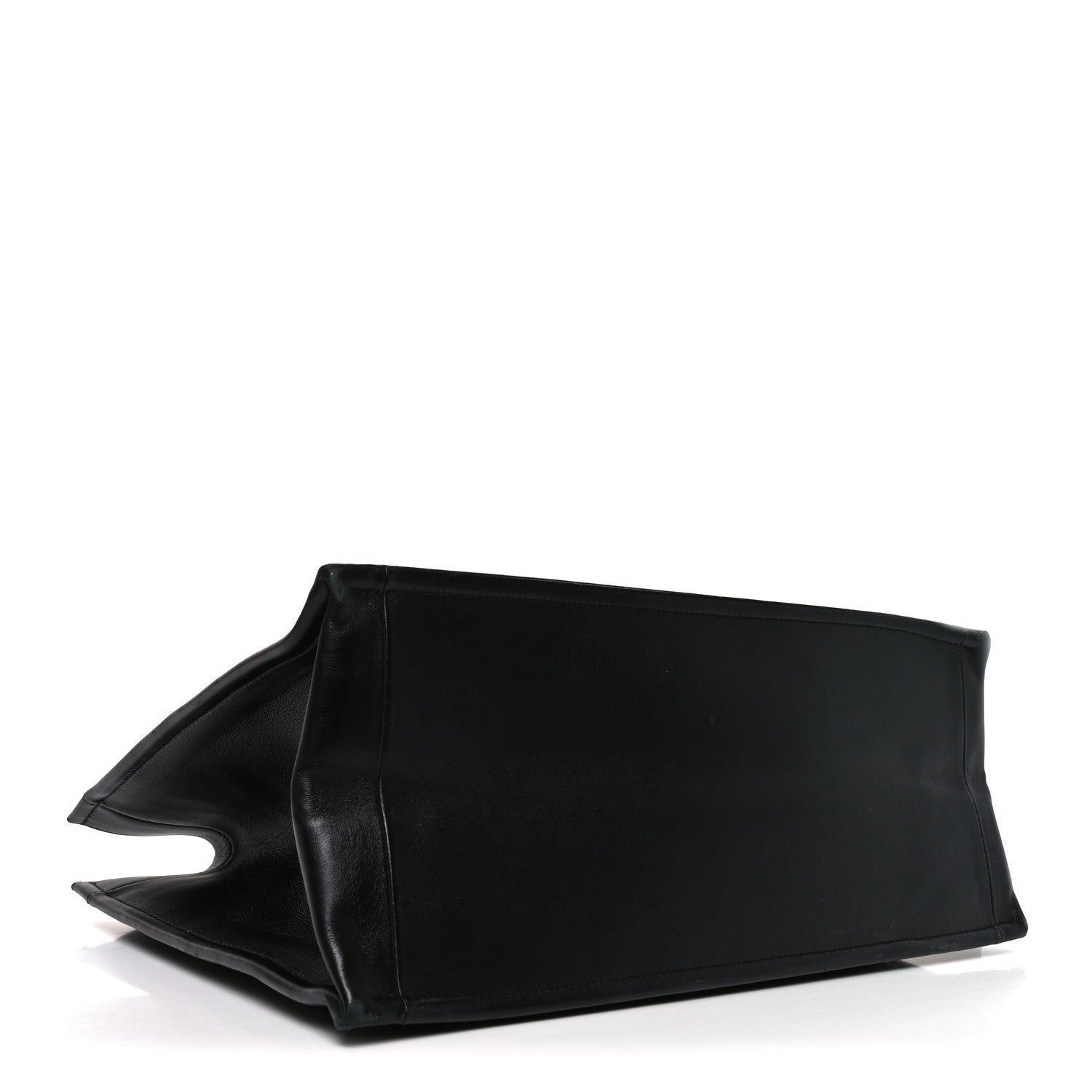 Christian Dior Calfskin Archicannage Large Essential Tote Black 4 of 11