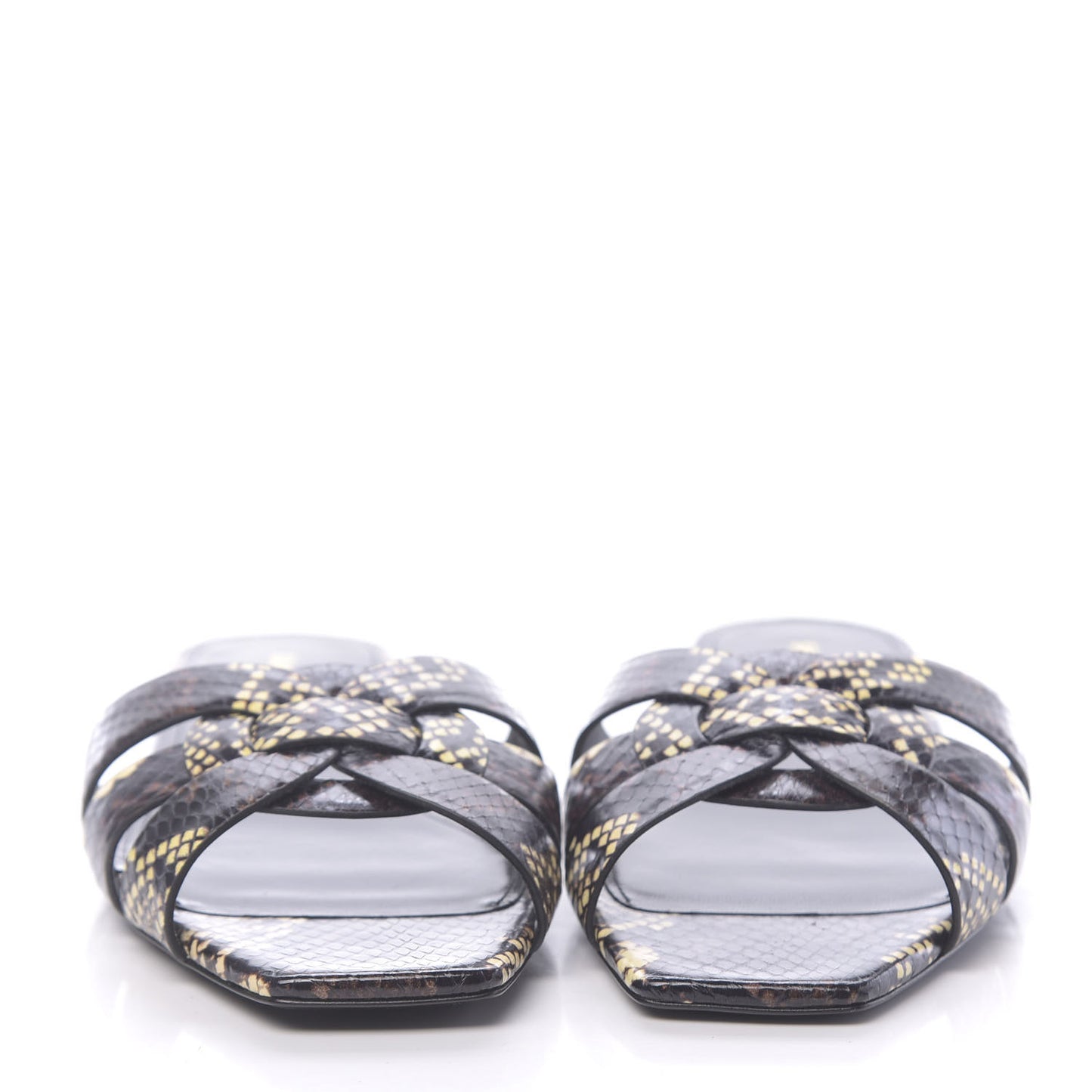 Snakeskin Tribute 05 Slide Sandals 37 Moro