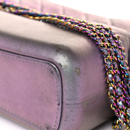 Chanel Iridescent Lambskin Calfskin Quilted Medium Gabrielle Hobo Light Purple 11 of 31