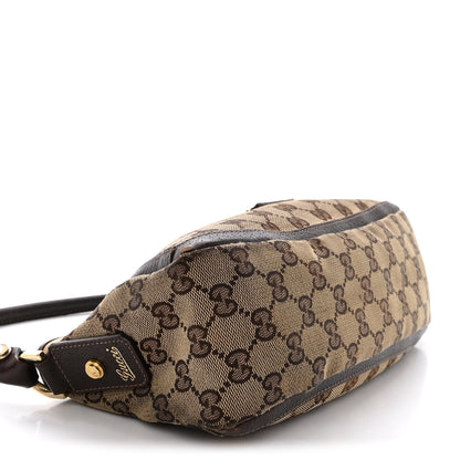 Gucci Monogram D Ring Abbey Pochette Brown 9 of 18