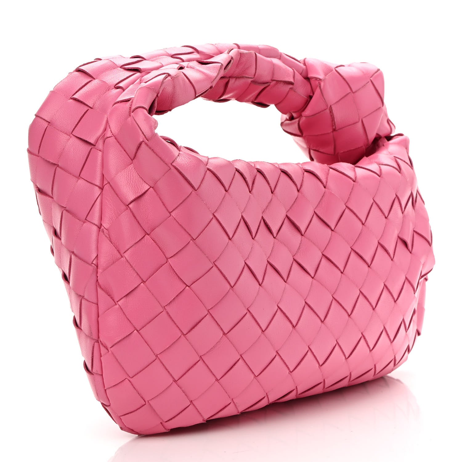 Bottega Veneta Nappa Intrecciato Mini Jodie Pink 2 of 8