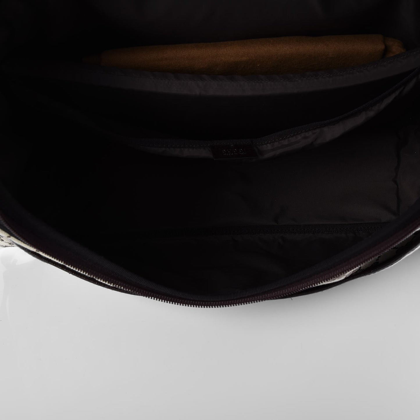 Monogram Natural Pigskin Large Diaper Bag Beige Ebony Cocoa Dark Chocolate