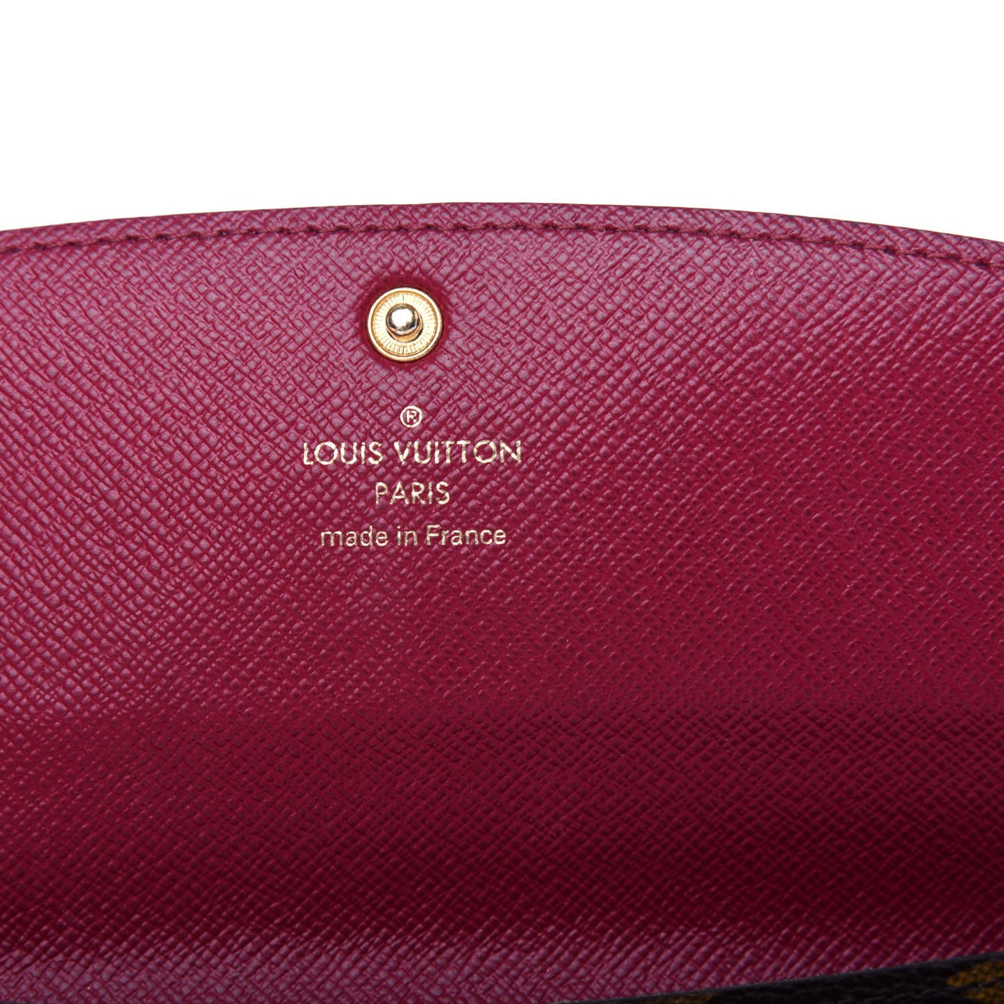 Monogram Emilie Wallet Fuchsia