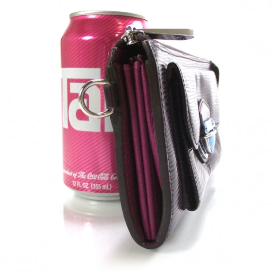 Epi Astrid Wallet Cassis Purple