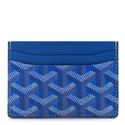 Goyard Goyardine Saint Sulpice Card Holder Sky Blue 1 of 7