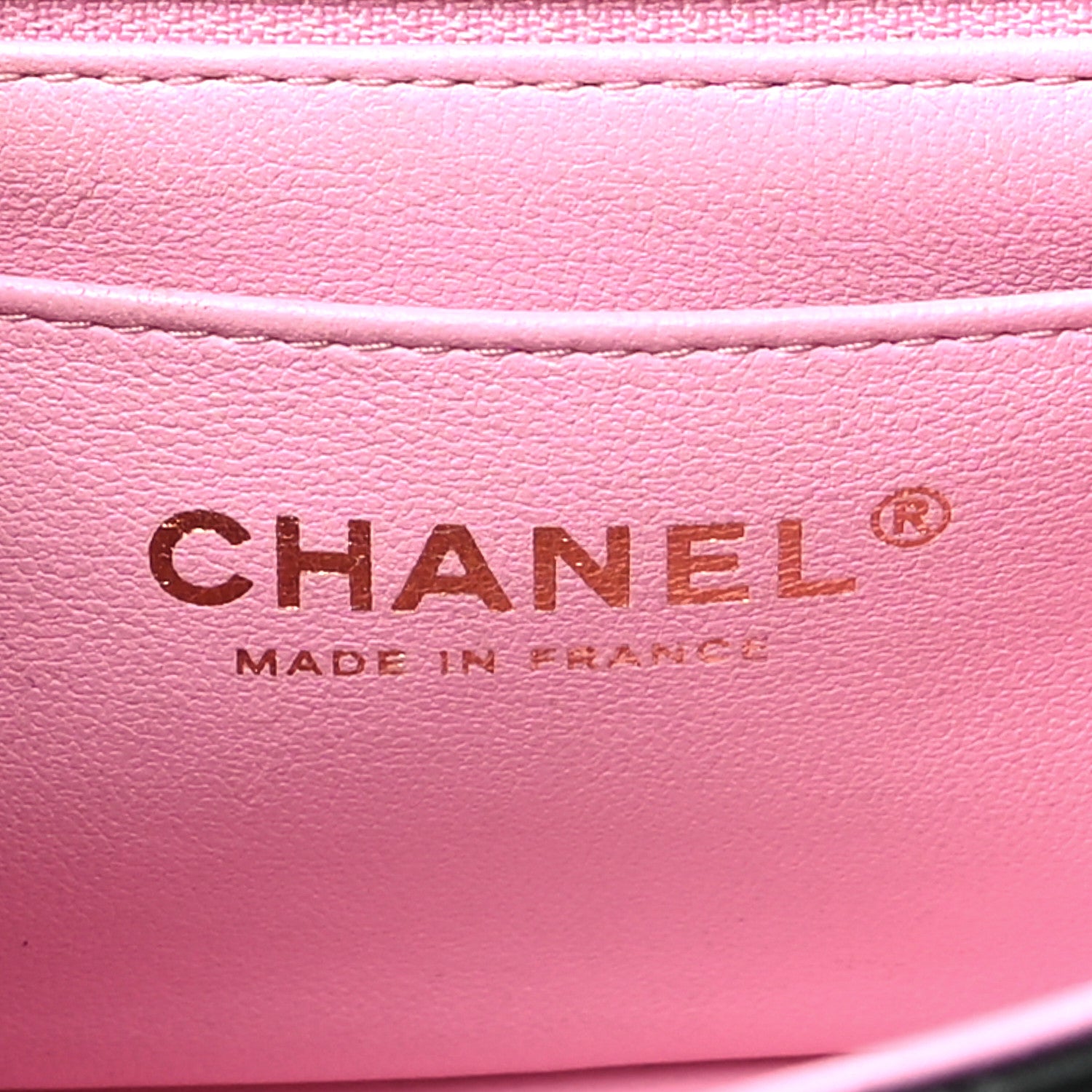 Chanel Lambskin Quilted Bi-Color Mini Top Handle Rectangular Flap Black Lilac 6 of 10