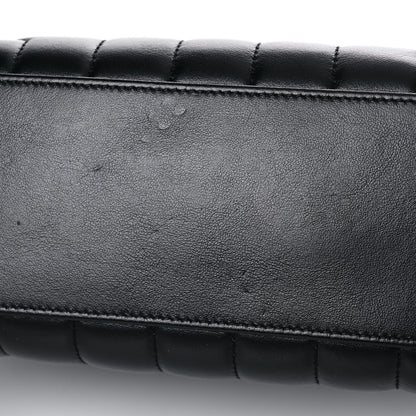 Saint Laurent Calfskin Y Quilted Monogram Small Loulou Chain Satchel Black 15 of 16