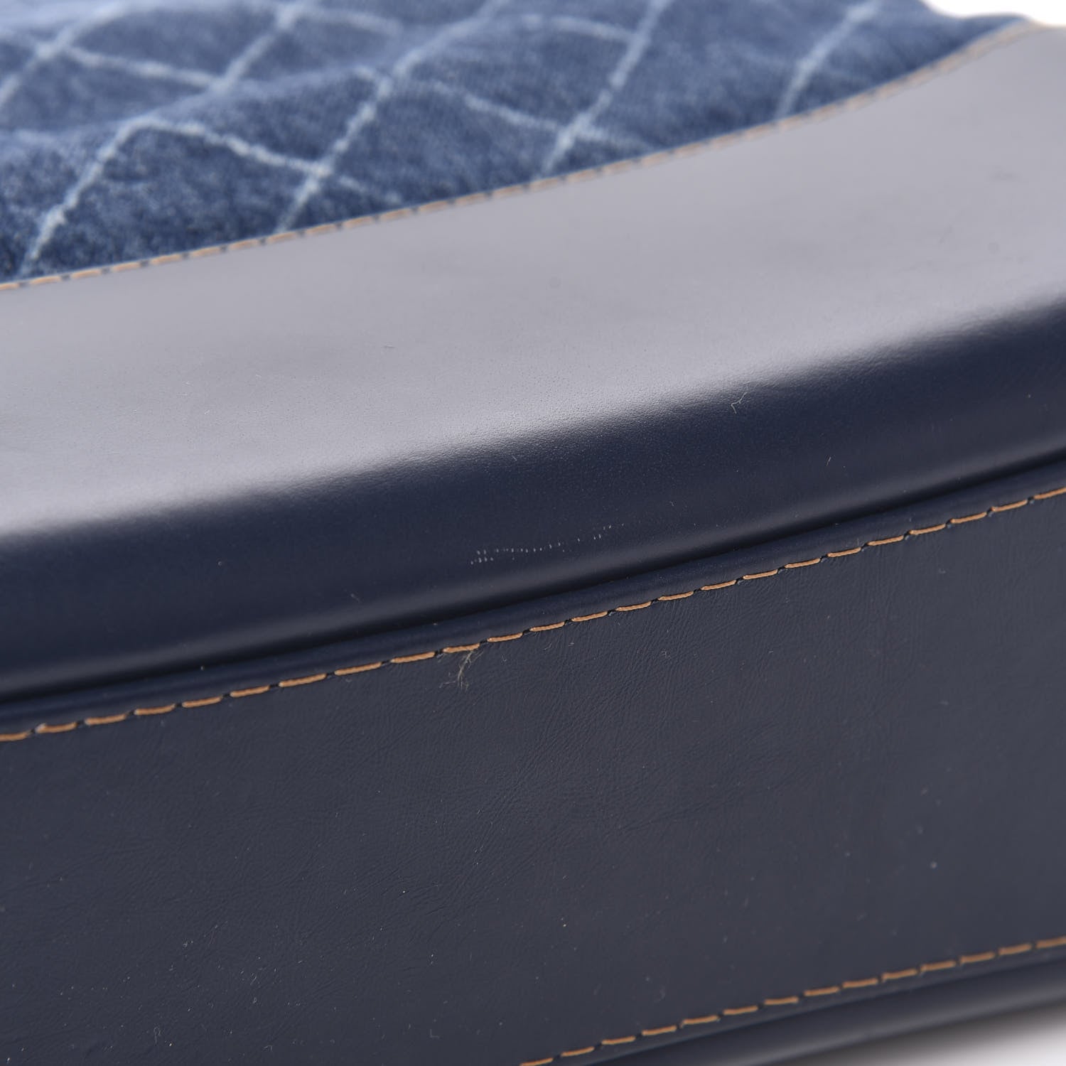 Chanel Denim Calfskin Medium Gabrielle Hobo Blue 9 of 10