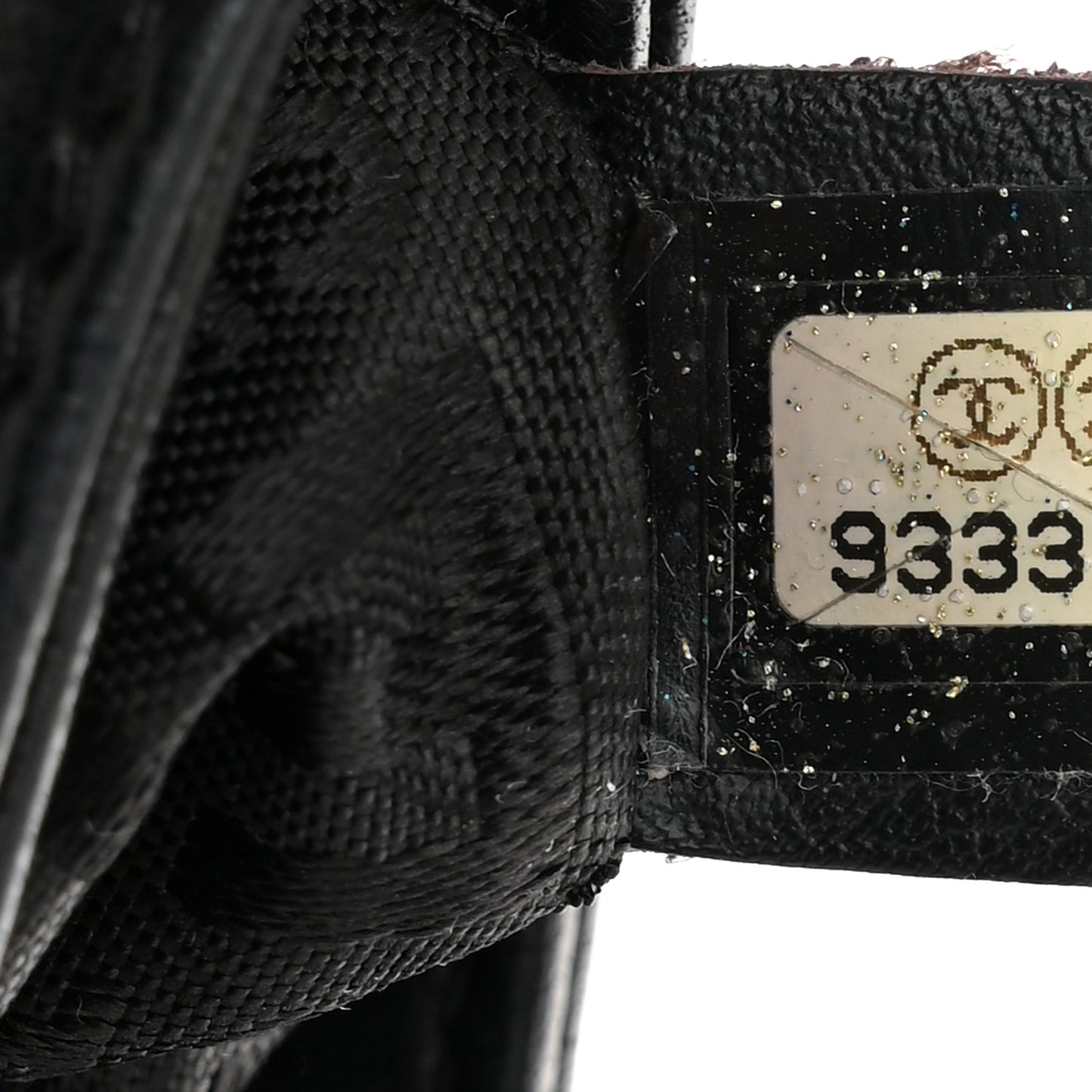 Calfskin Logo Pochette Black