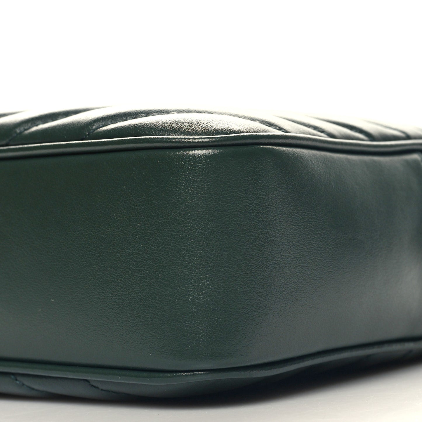 Calfskin Matelasse Monogram Lou Camera Bag Vert Fonce