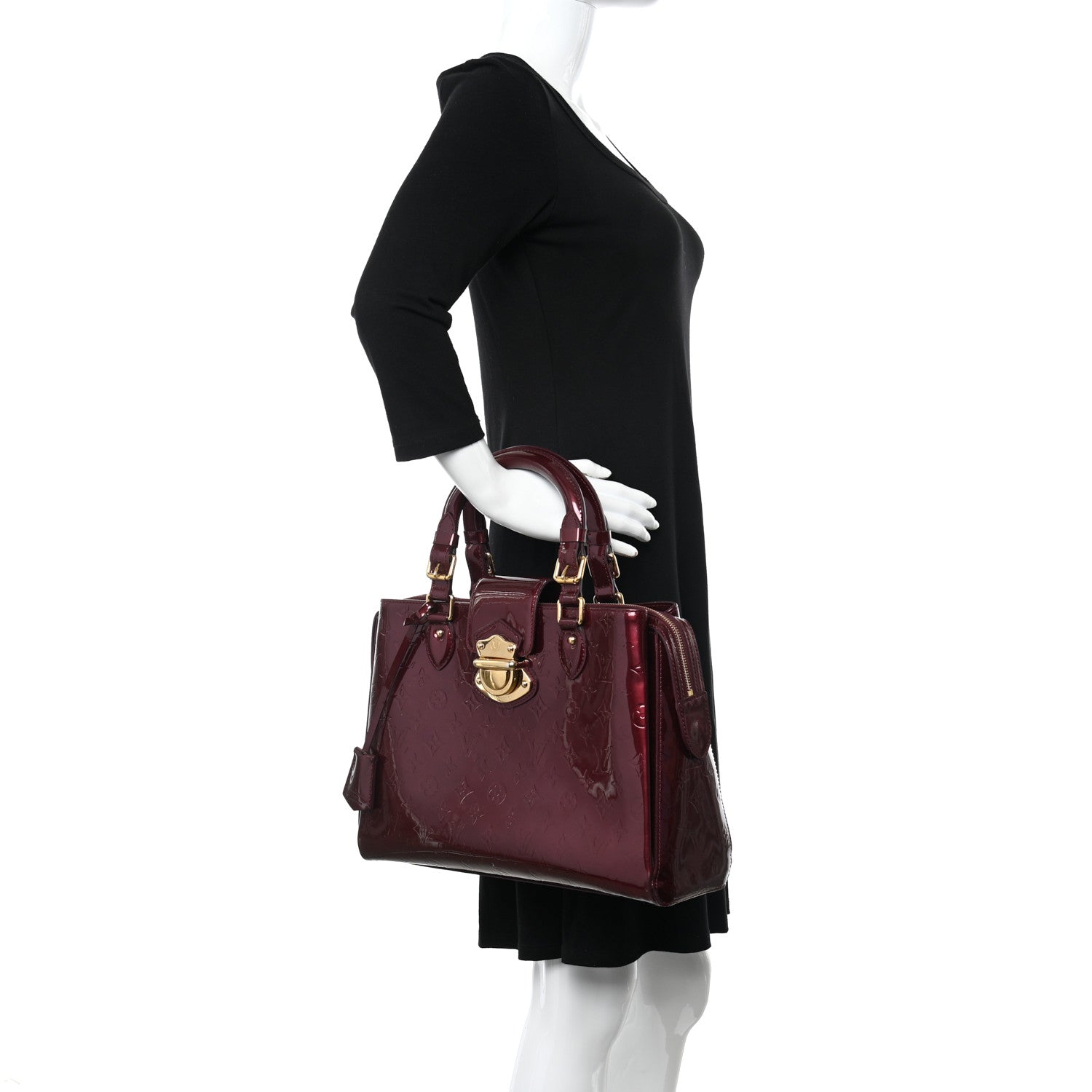 Louis Vuitton Vernis Melrose Avenue Rouge Fauviste 2 of 13