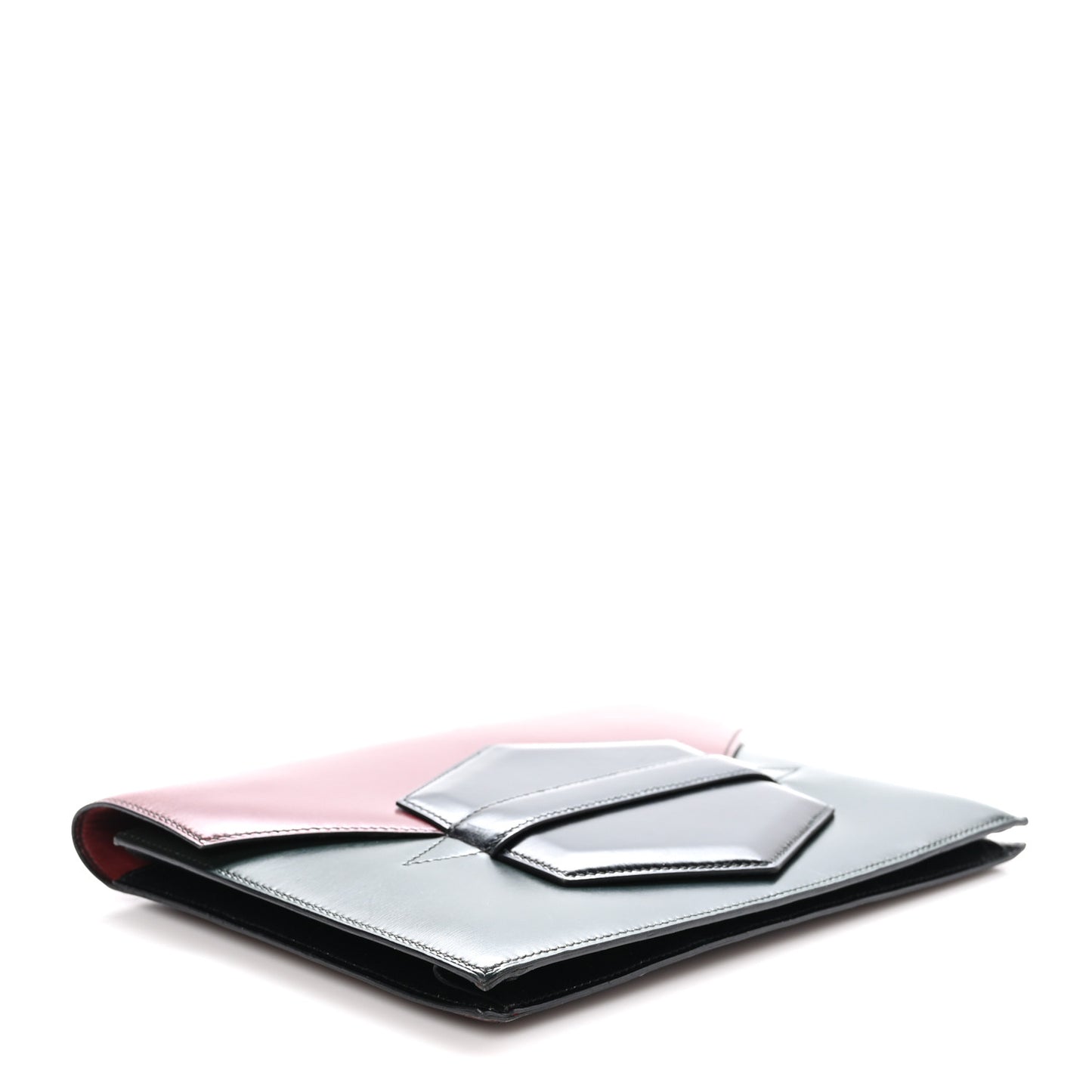 Box Faco Clutch Rouge H Vert Fonce Black