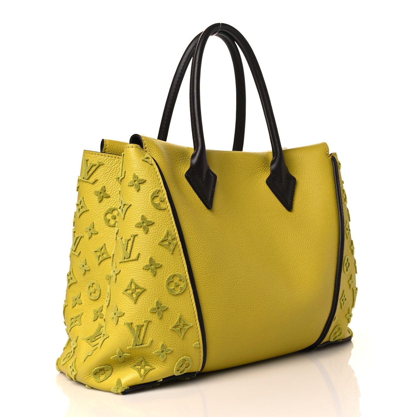Veau Cachemire Tote W PM Pistache