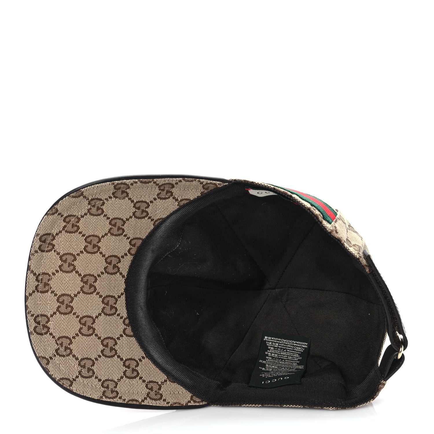 Gucci Monogram Web Baseball Hat M Beige Cocoa 6 of 9