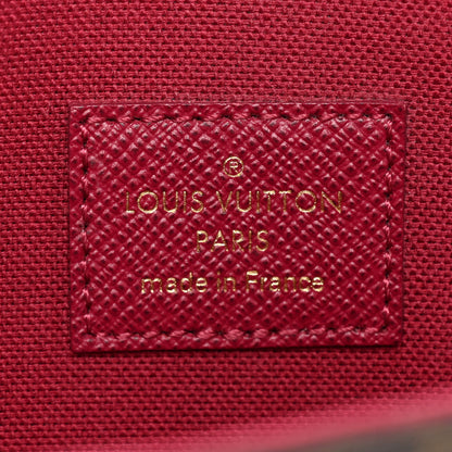 Louis Vuitton Monogram Pochette Felicie Chain Wallet Fuchsia 7 of 14