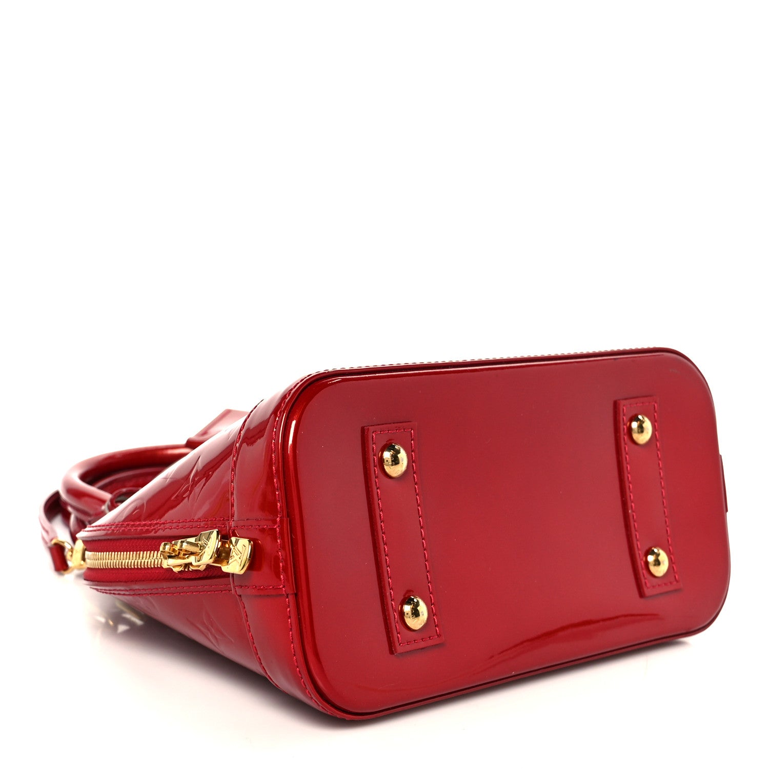 Louis Vuitton Vernis Alma BB Cherry 4 of 12