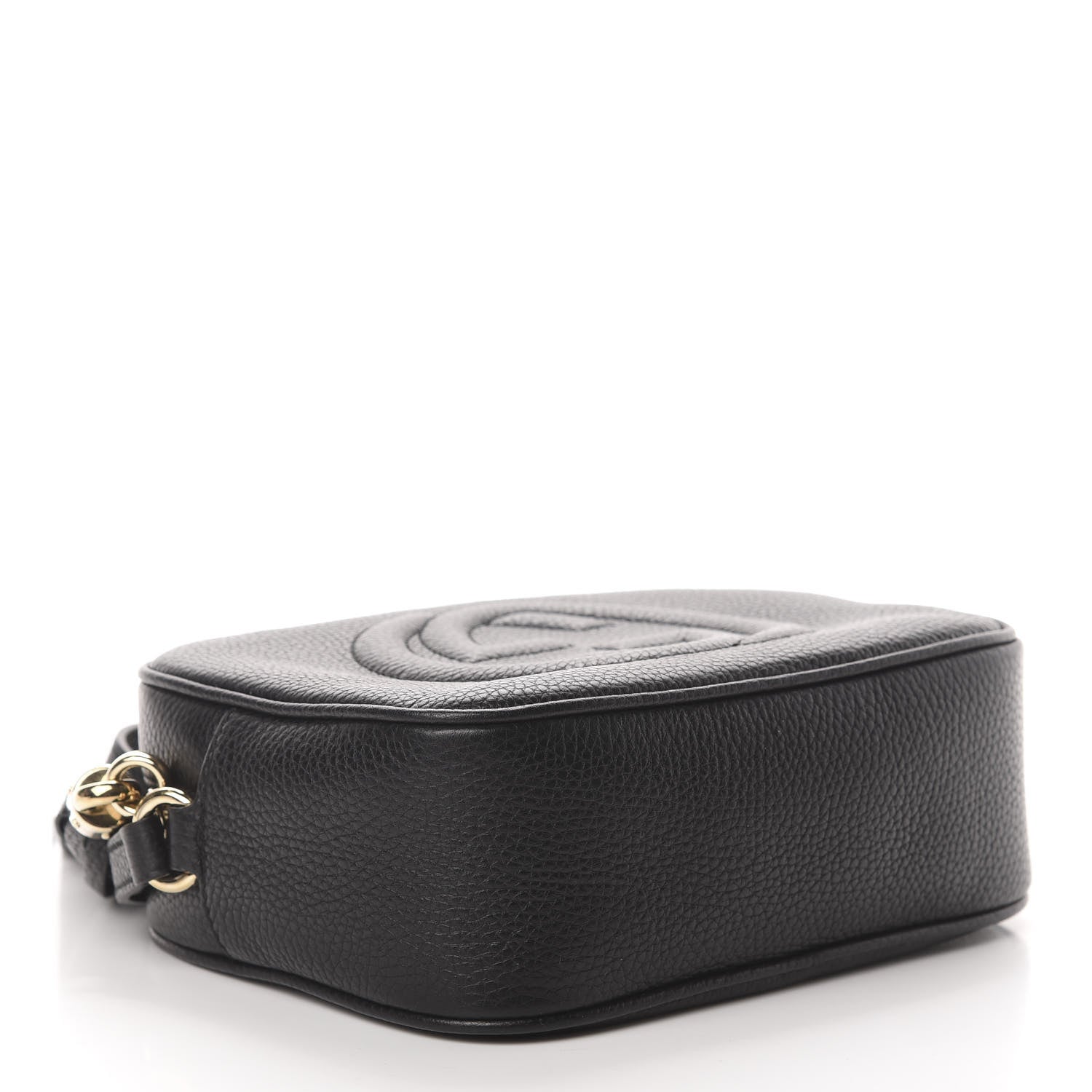 Gucci Pebbled Calfskin Small Soho Disco Bag Black 4 of 10