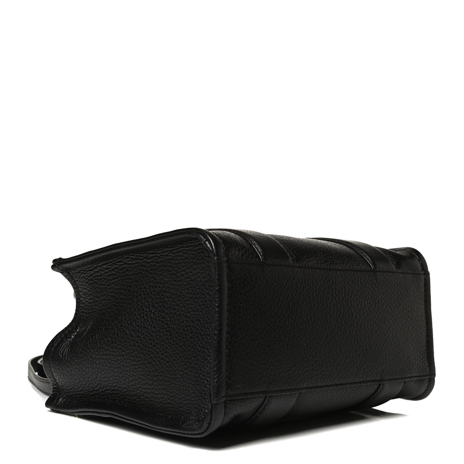 Marc Jacobs Grained Calfskin Small The Tote Bag Black 4 of 14