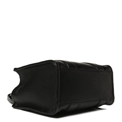 Marc Jacobs Grained Calfskin Small The Tote Bag Black 4 of 14