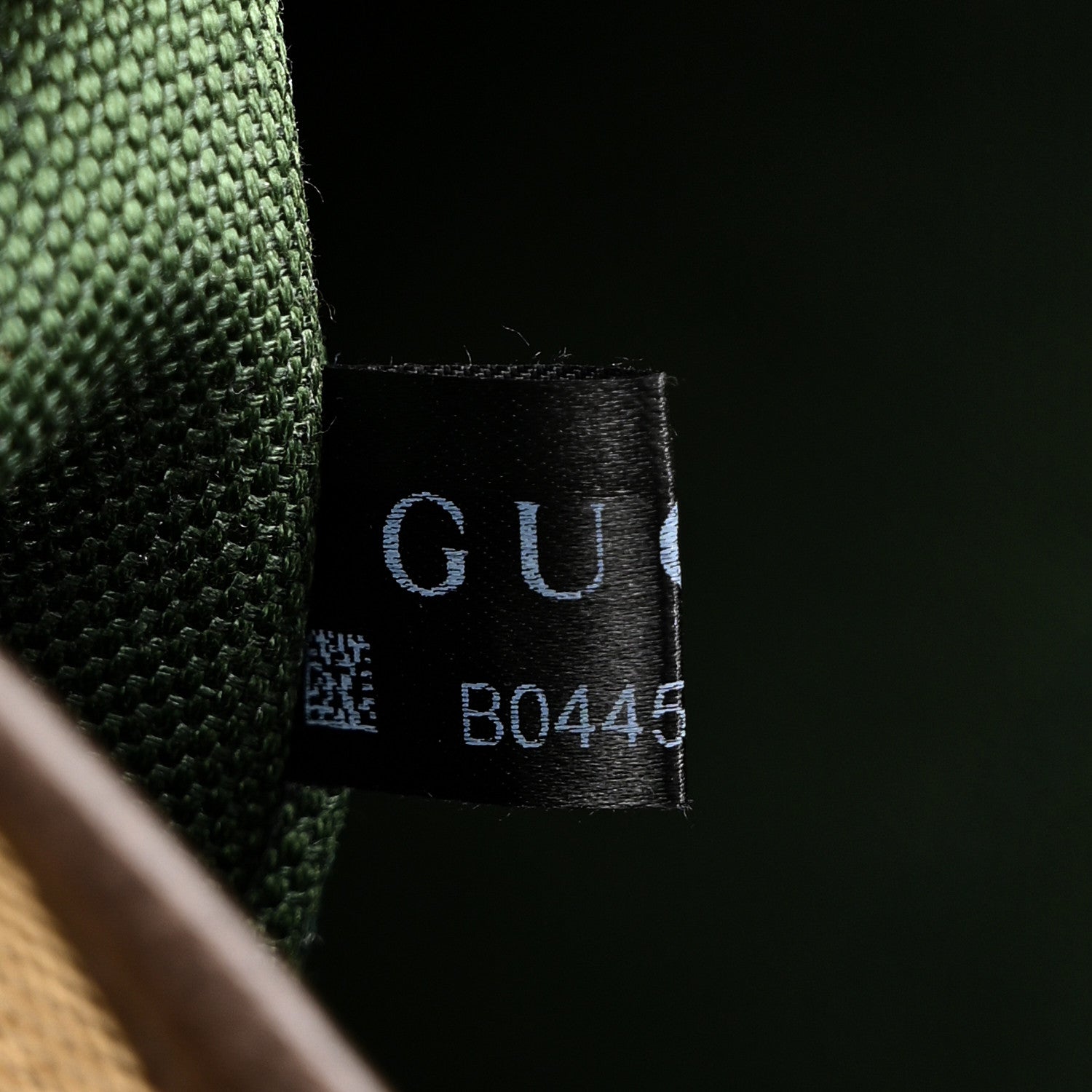 Gucci Monogram Web Small Giglio Tote Beige Dark Brown 8 of 11