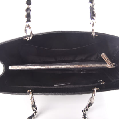 Chanel Caviar Quilted Grand Shopping Tote GST Black 5 of 11
