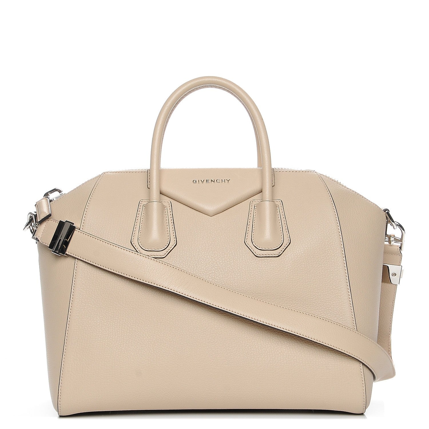 Givenchy Sugar Goatskin Medium Antigona Beige Buff 1 of 10