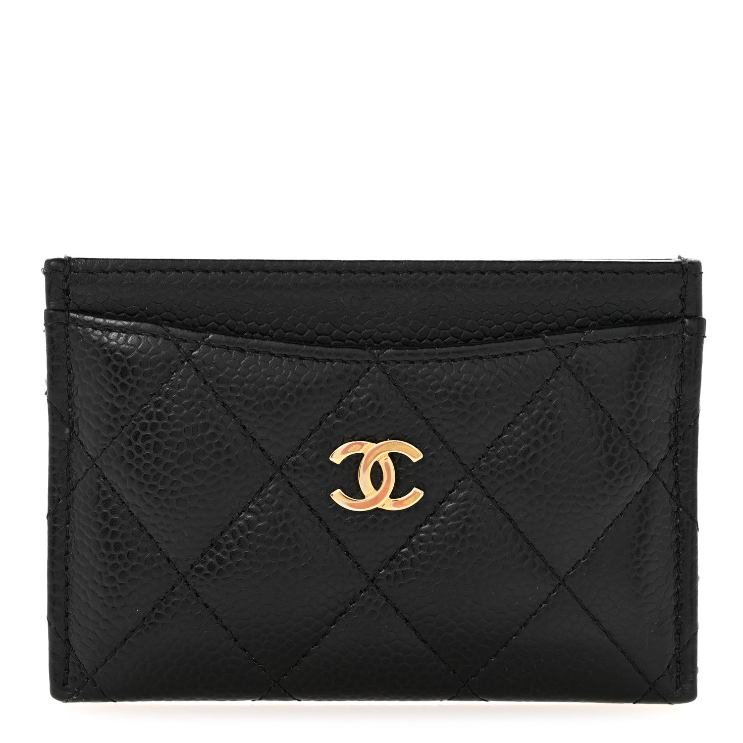 Chanel Caviar Quilted Card Holder Black 1 of 11