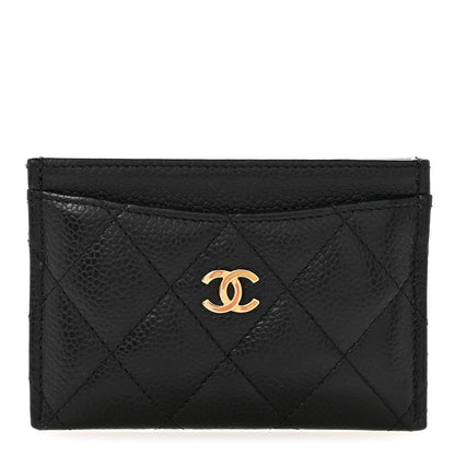 Chanel Caviar Quilted Card Holder Black 1 of 11