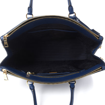 Prada Saffiano Large Galleria Double Zip Tote Cobalto 5 of 18