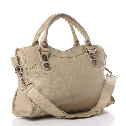Balenciaga Agneau Giant 21 Rose Gold Hardware City Praline 4 of 20