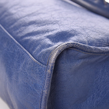 Balenciaga Agneau Classic Hardware City Bleut Bleu Glacier 12 of 17