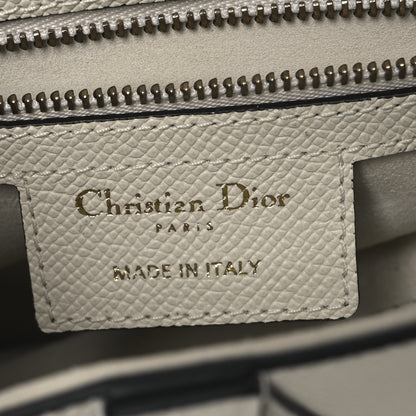 Christian Dior Grained Calfskin Saddle Bag With Strap Latte 6 of 10