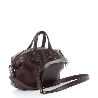 Givenchy Waxed Calfskin Micro Nightingale Oxblood 3 of 9