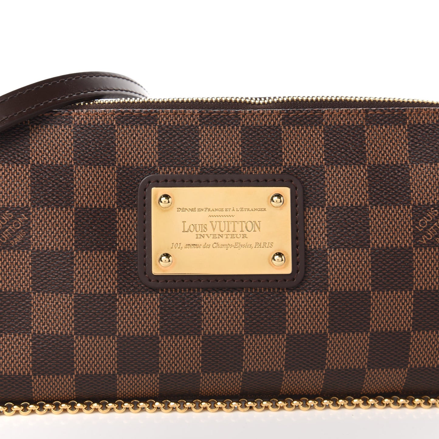 Damier Ebene Eva Clutch