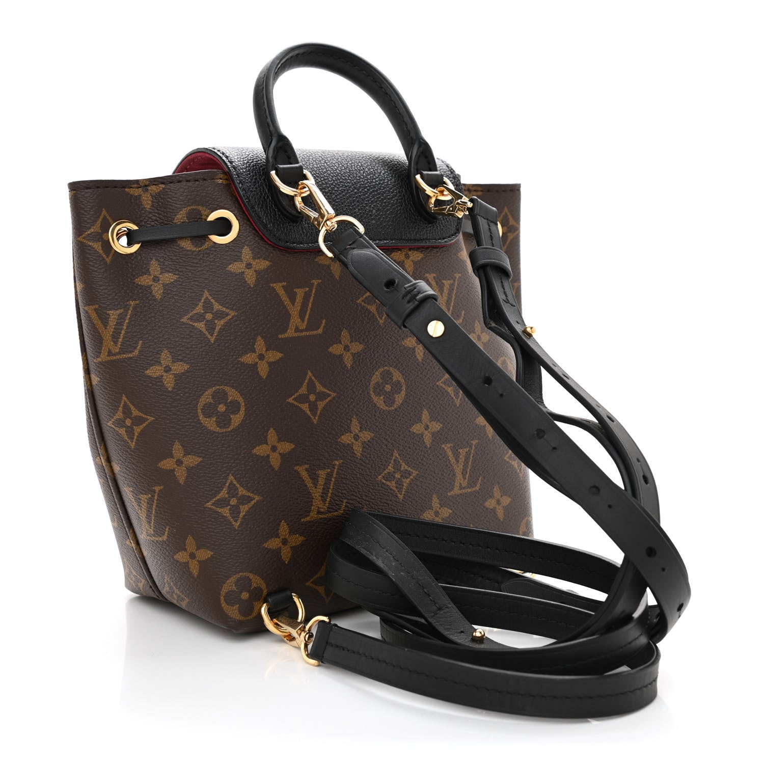 Louis Vuitton Monogram BB Montsouris NM Backpack Black 3 of 10