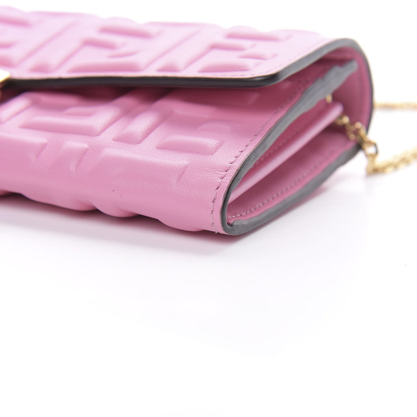Nappa Matisse FF Embossed Continental Wallet On Chain Lollypop