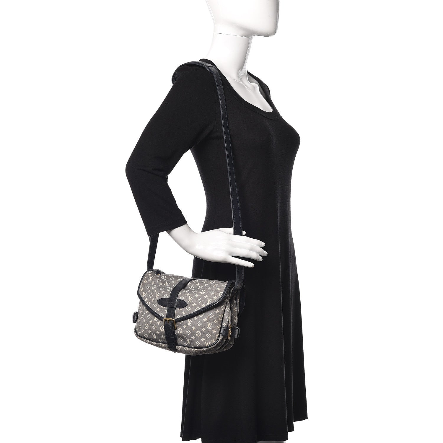 Louis Vuitton Monogram Idylle Saumur PM Encre 2 of 10