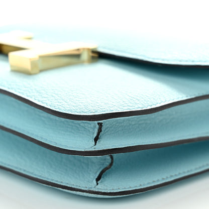 Hermes Chevre Mysore Constance 18 Bleu Zephyr 11 of 12