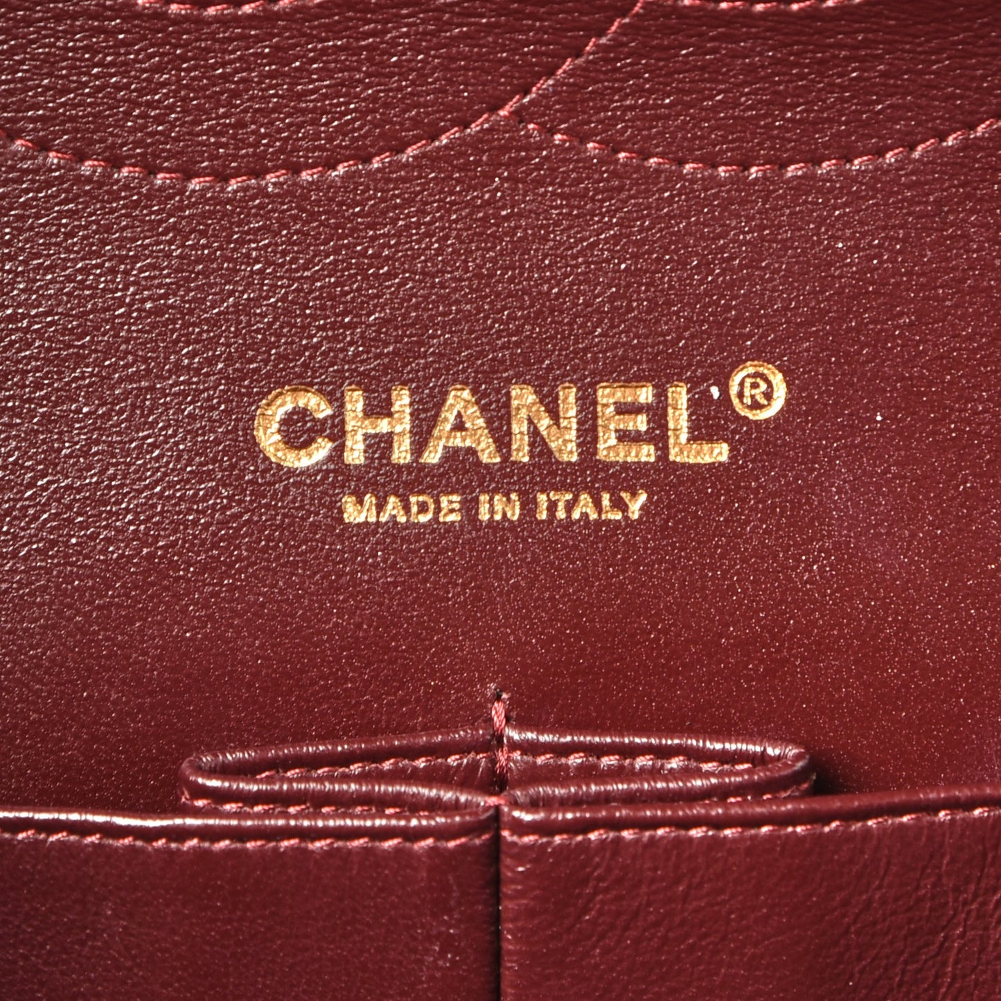 Lambskin Quilted Jumbo Double Flap Black