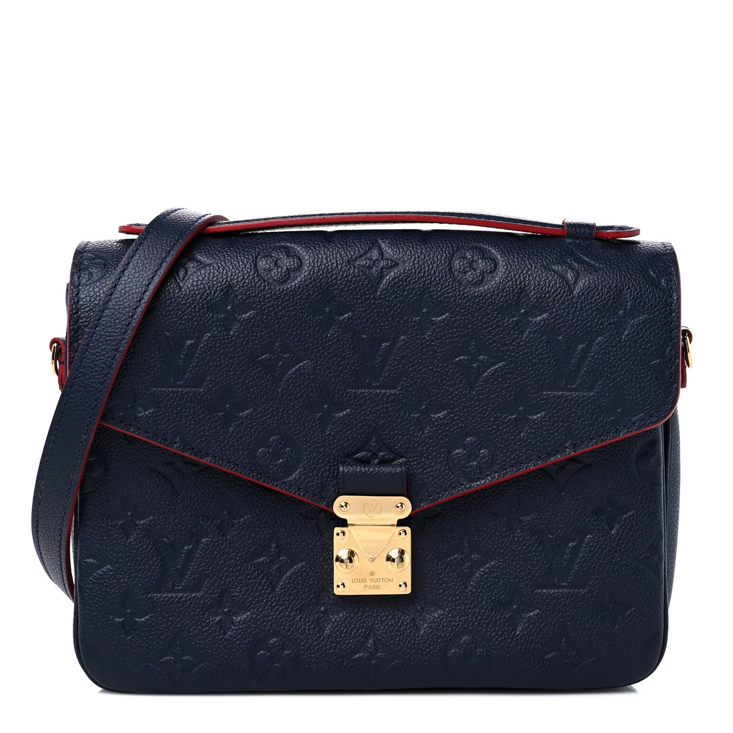 Empreinte Pochette Metis Marine Rouge