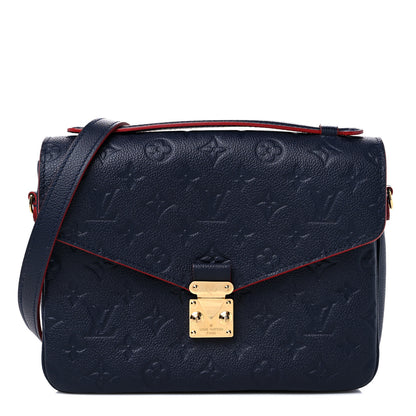 Louis Vuitton Empreinte Pochette Metis Marine Rouge 1 of 10
