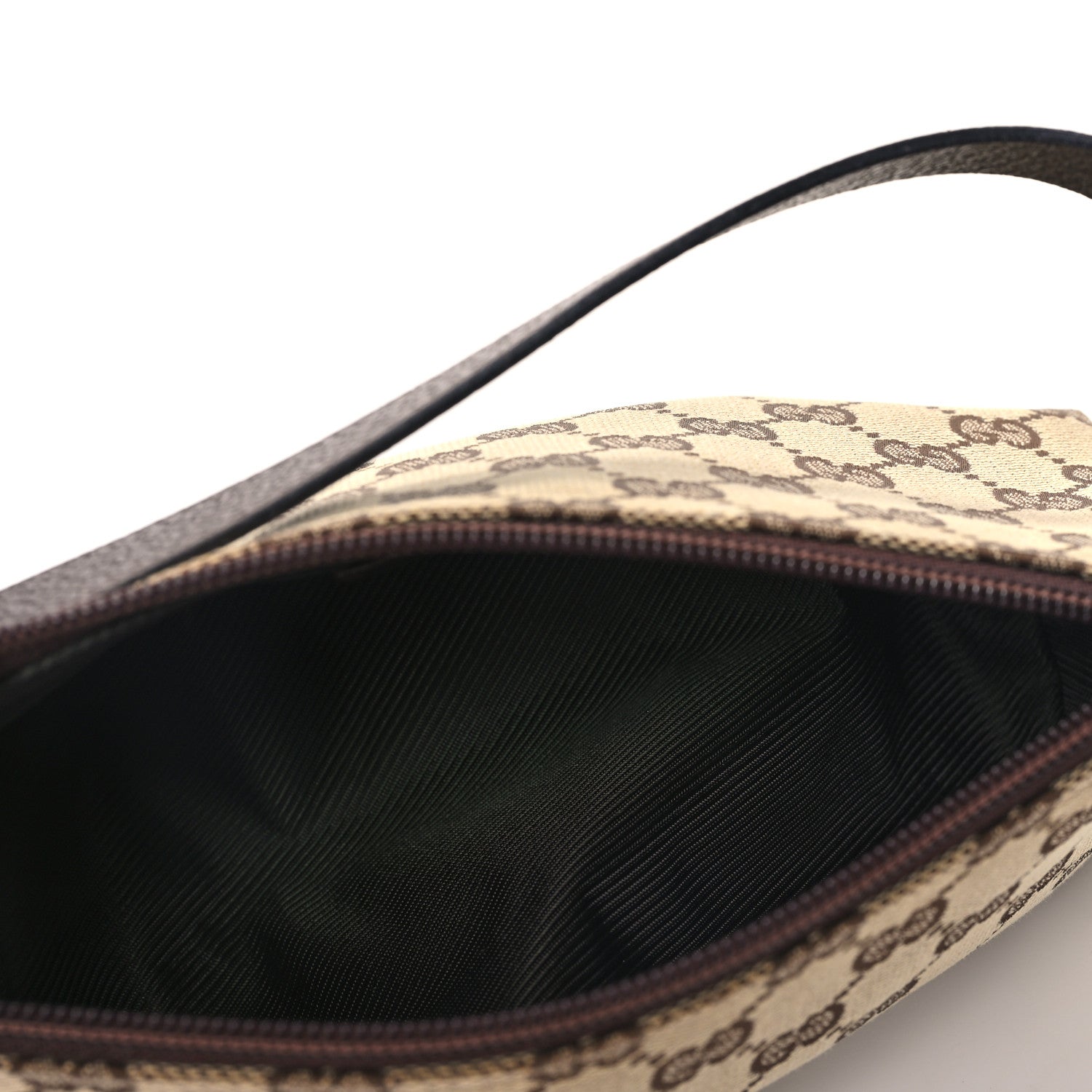 Gucci Monogram Small Pochette Brown 5 of 12
