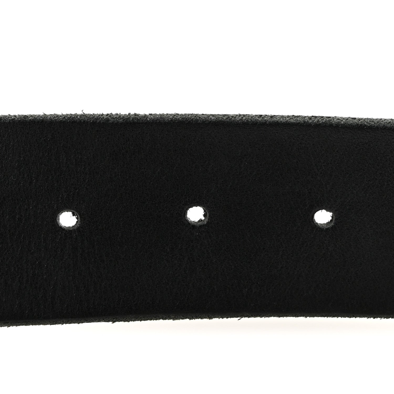 Gucci Faded Calfskin Double G 40mm Belt 85 34 Black 3 of 9
