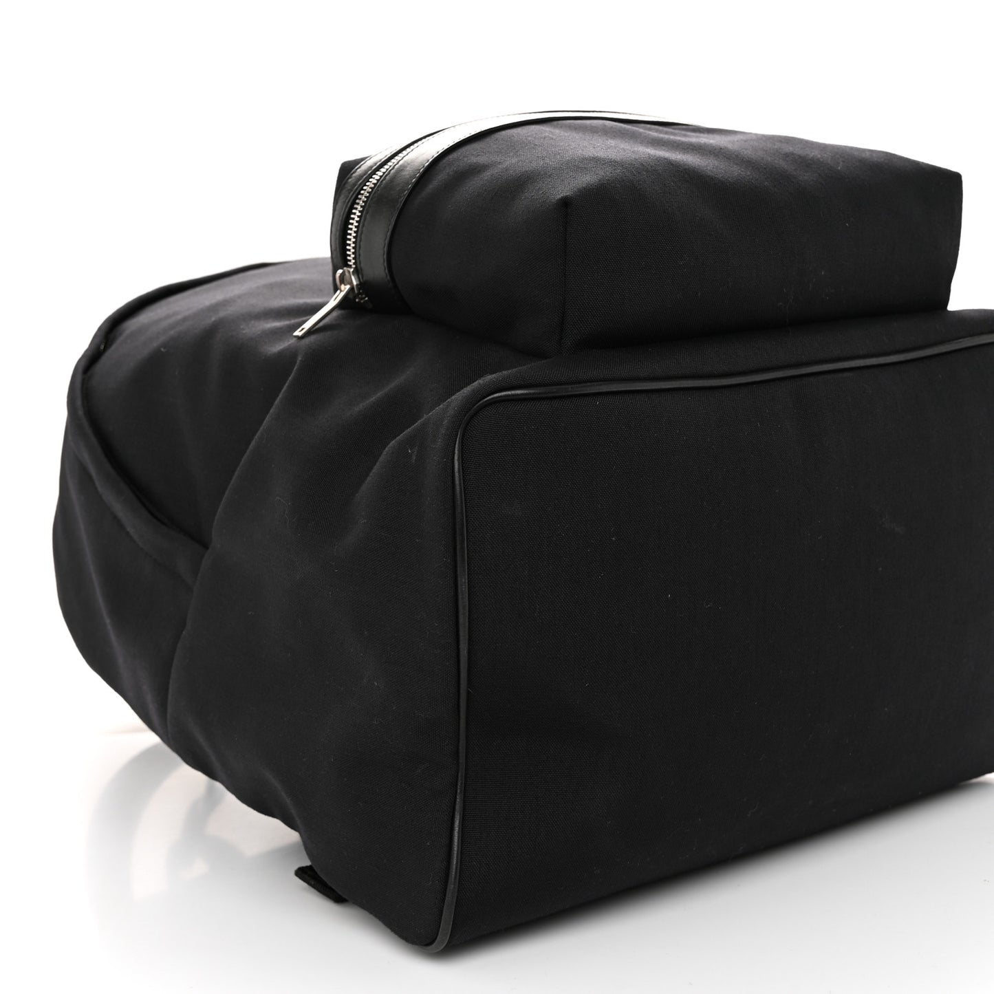 Canvas Nylon Giant City Backpack Black