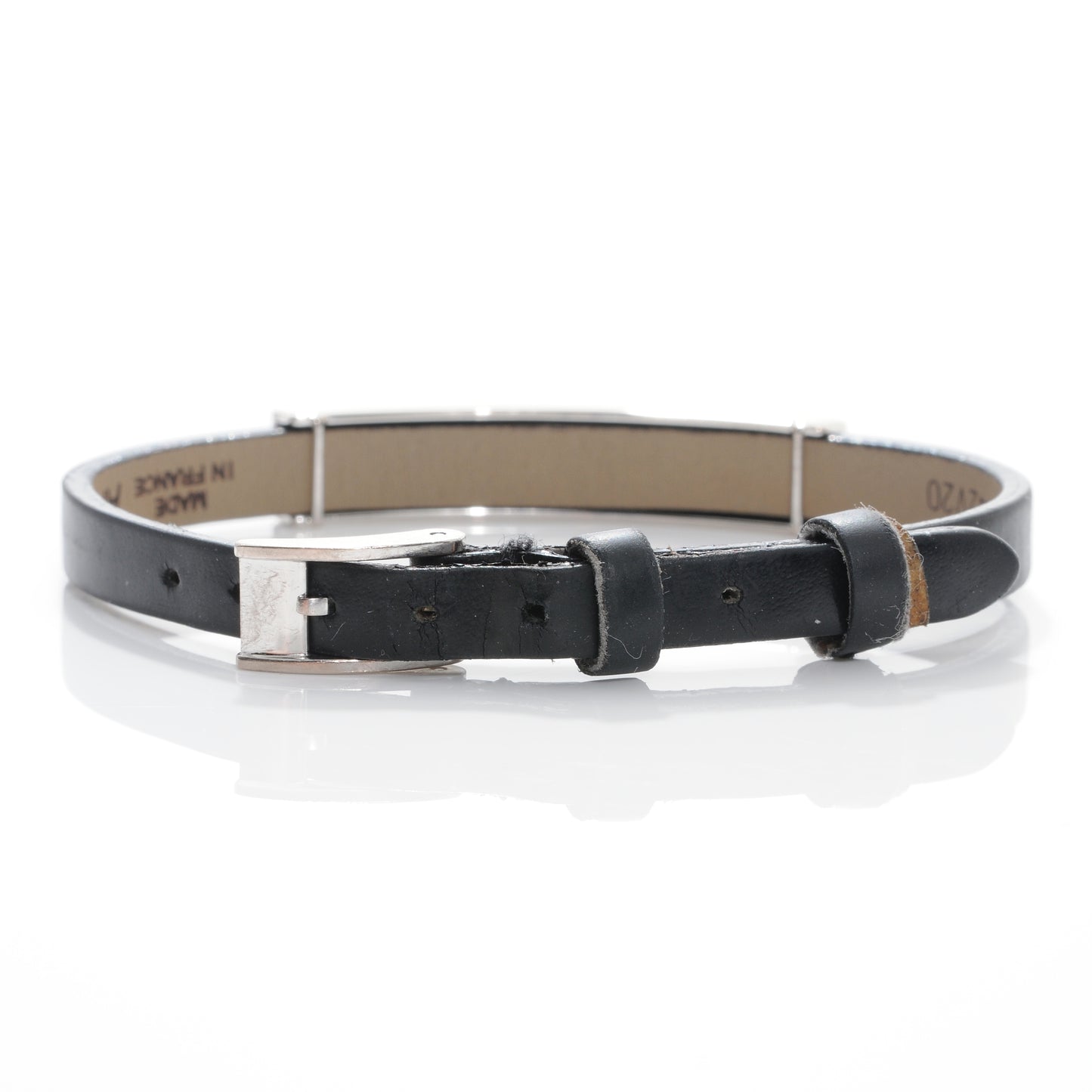 18k Leather Diamond Love Bracelet