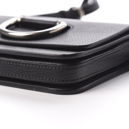 Burberry Goatskin Mini D-Ring Bag Black 6 of 9