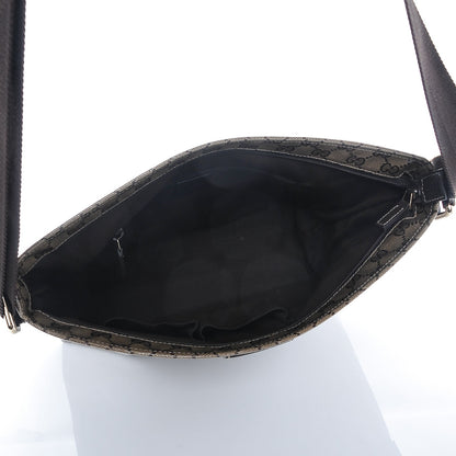 Gucci Crystal Monogram Large Flat Messenger Bag Dark Brown 5 of 7