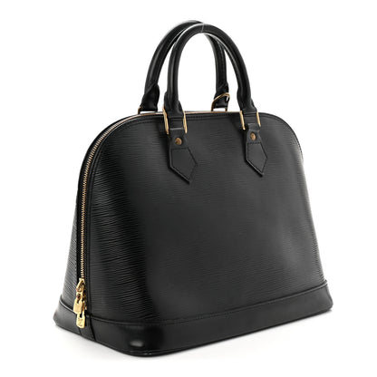 Louis Vuitton Epi Alma PM Black 3 of 12